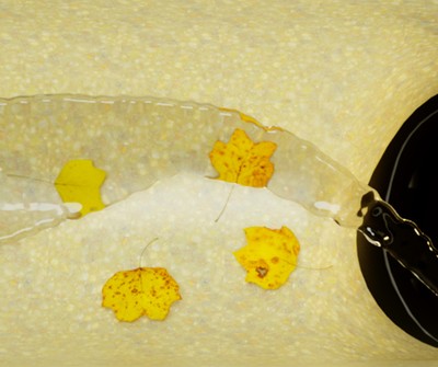 Anrin SELF 100 Entwässerungrinne Wasser läuft ab