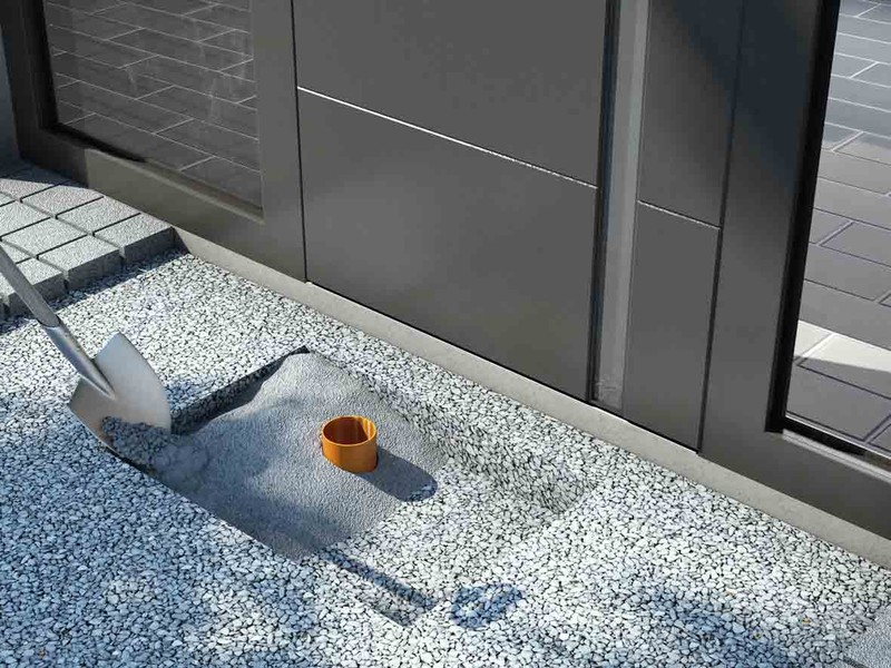 Bild 1 SELF Komfort-Schuhabstreifer Einbauanleitung