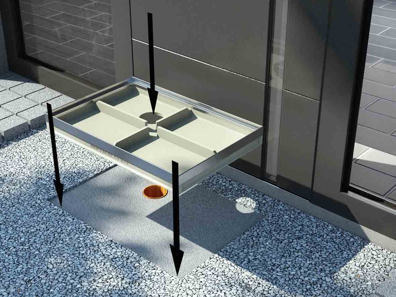 Bild 2 SELF Komfort-Schuhabstreifer Einbauanleitung