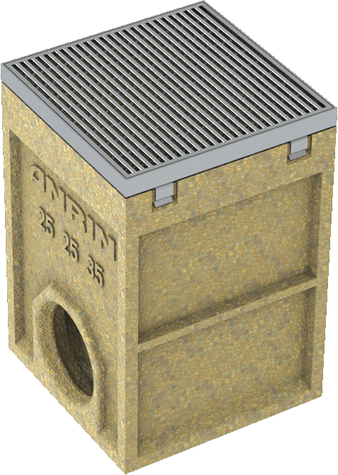 Bild Hofeinlauf_Längsprofilrost