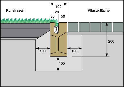 Installationsschritt 1