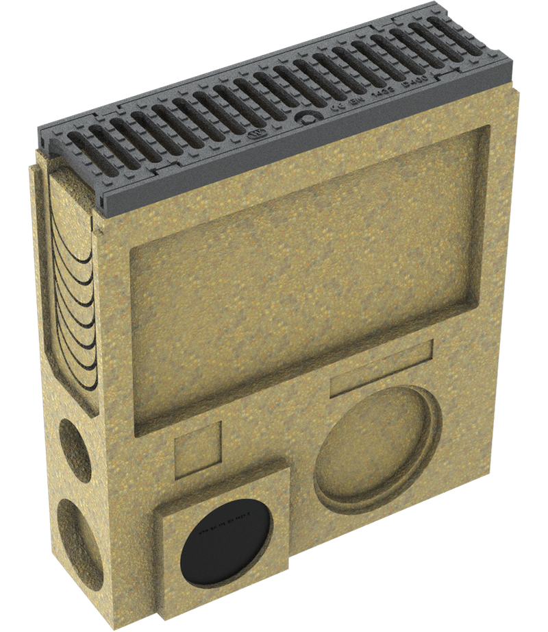 Bild Einlaufkasten zweiteilig