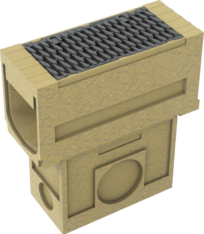 Bild Einlaufkasten zweiteilig