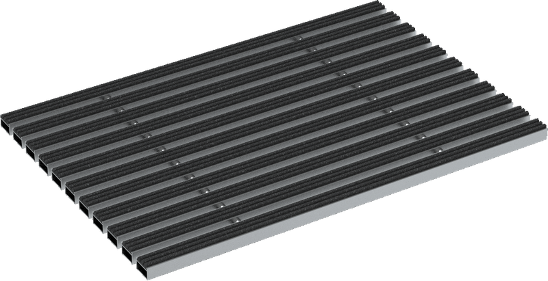 Bild Aluminiumgaller med nålfiltsbeläggning