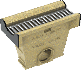 Image Sump unit tray channel with interlocking groove