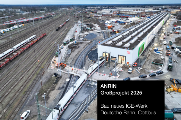 ANRIN Großprojekt 2025: Entwässerungstechnik für die Deutsche Bahn in Cottbus