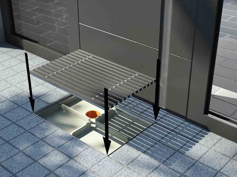 Bild 3 SELF Komfort-Schuhabstreifer Einbauanleitung